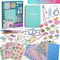 Journal Kit for Girls Scrapbook & Diary Supplies Set (Multicolored) 10.55 x 1.9 x 12.59 inches